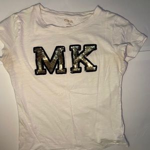 Michael Kors Sequined MK Shirt